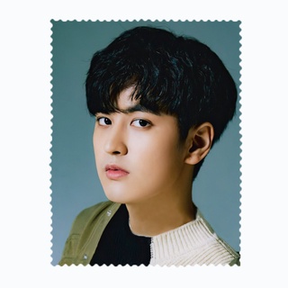 ผ้าเช็ดแว่นตา ผ้าเช็ดแว่น ผ้าเช็ดเลนส์ ผ้าเช็ดจอ นักร้องเกาหลี K-POP ชันอู Chanwoo Jung Chan-woo ไอคอน iKon