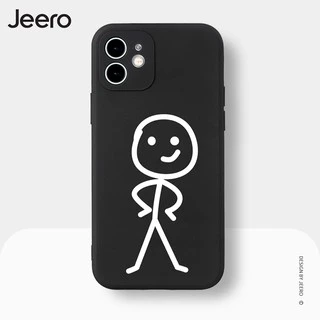 JEERO เคสคู่ เคสไอโฟน คู่รัก ขอบเหลี่ยมกันกระแทกซิลิโคนนุ่มการ์ตูนน่ารักตลก อนิเมะ เคสโทรศัพท์ Compatible for iPhone 17 Air 16 15 14 13 12 11 Pro Max SE 2020 X XR XS 8 7 Plus พลัส XYY1296