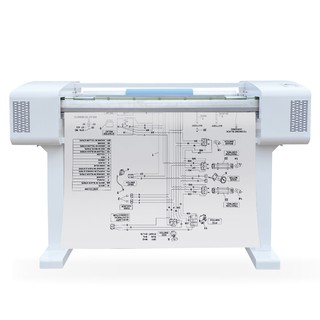 D6 Large Format Thermal Engineering Blueprint Drawing Printer,6m/min
