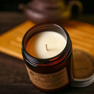 พร้อมส่ง! เทียนหอม เทียนถั่วเหลือง soy candle เทียนน้ำมันหอมระเหย เทียนหอมไขถั่วเหลือง 200 กรัม