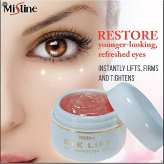 Mistine Eye Lift Eye Contour Gel 10g. มิสทิน อาย ลิฟท์ เจลบำรุงรอบดวงตาและชะลอริ้วรอยก่อนวัย เจลทาใต้ตา