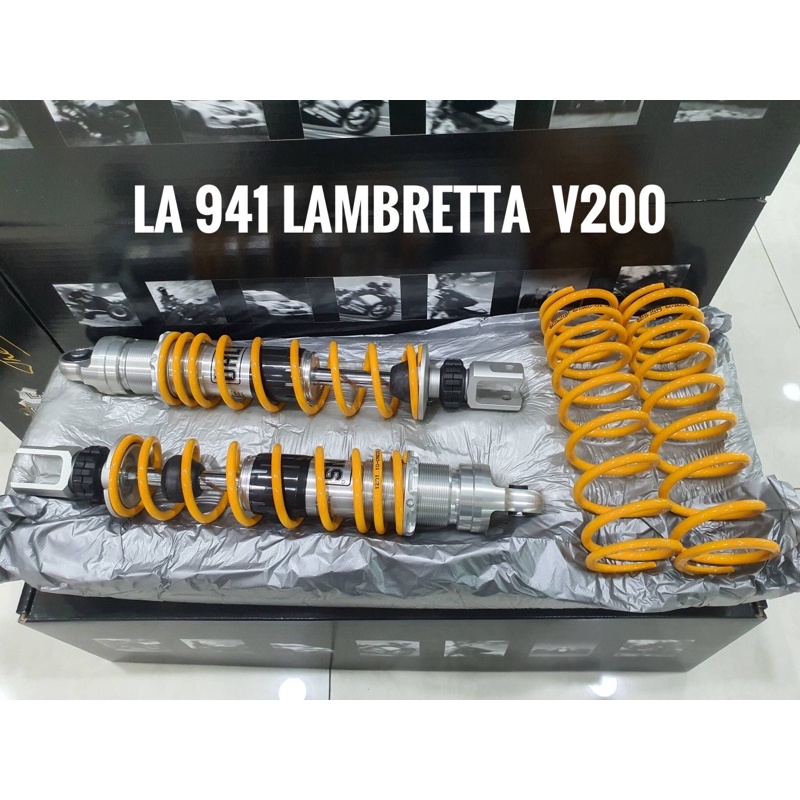 Ohlins LA 941 Lambretta V200/โช้คหลัง Ohlins Lambretta
