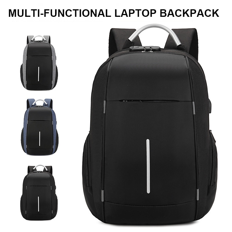 MULTI-FUNCTIONAL Laptop Backpack Unisex Travel Anti-Theft Bag Business Backpacks Student Bookbag Storage Backpacks