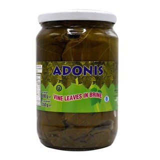 Adonis Vine Leaves In Brine 690g  อโดนิสเถาใบในน้ำเกลือ 690 กรัม