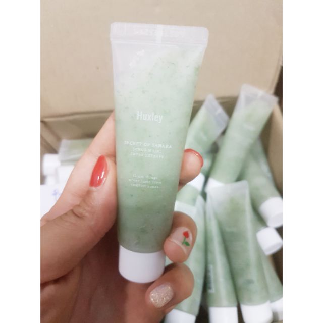 พร้อมส่ง HUXLEY SCRUB MASK SWEET THERAPY 30ml huxleyสครับ  huxley scrub