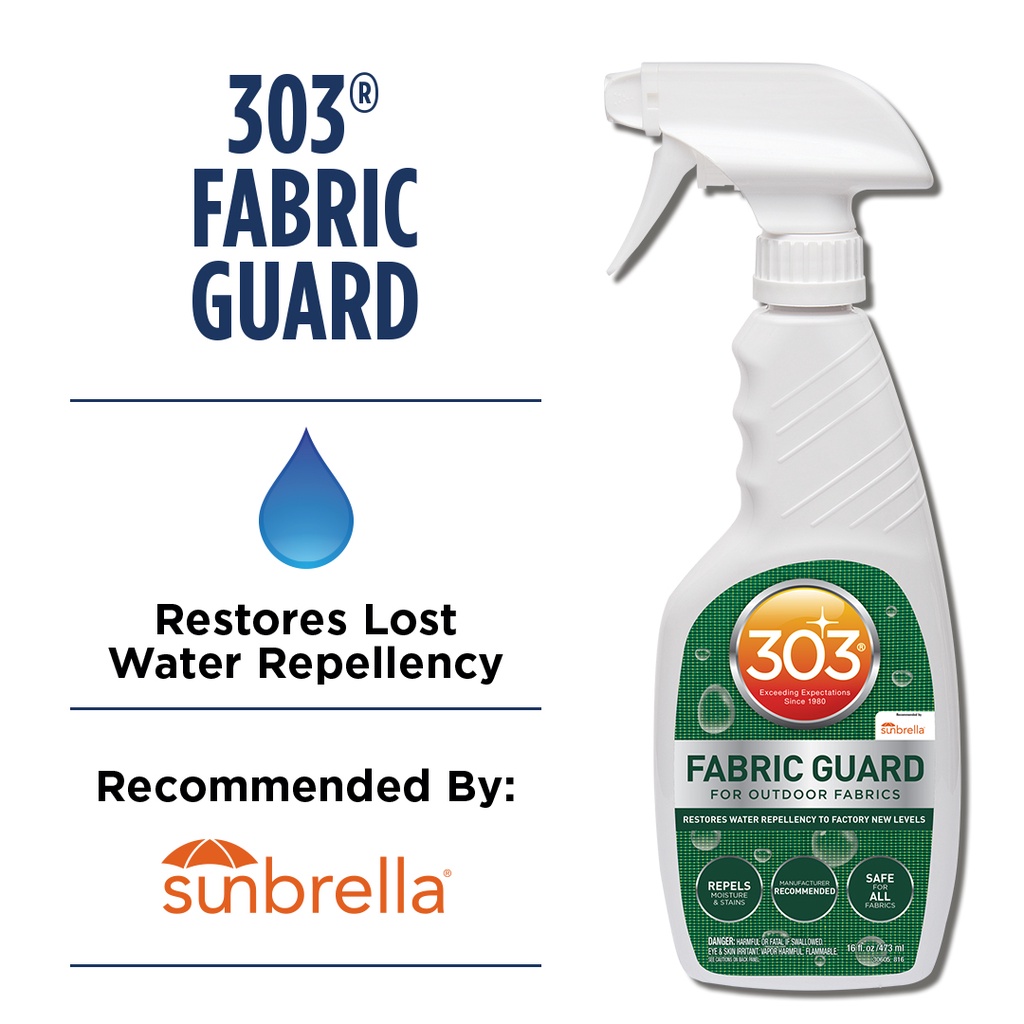 สเปรย์ป้องกันผ้าจากแสงแดดและน้ำ 303 Fabric Guard Shopee Thailand