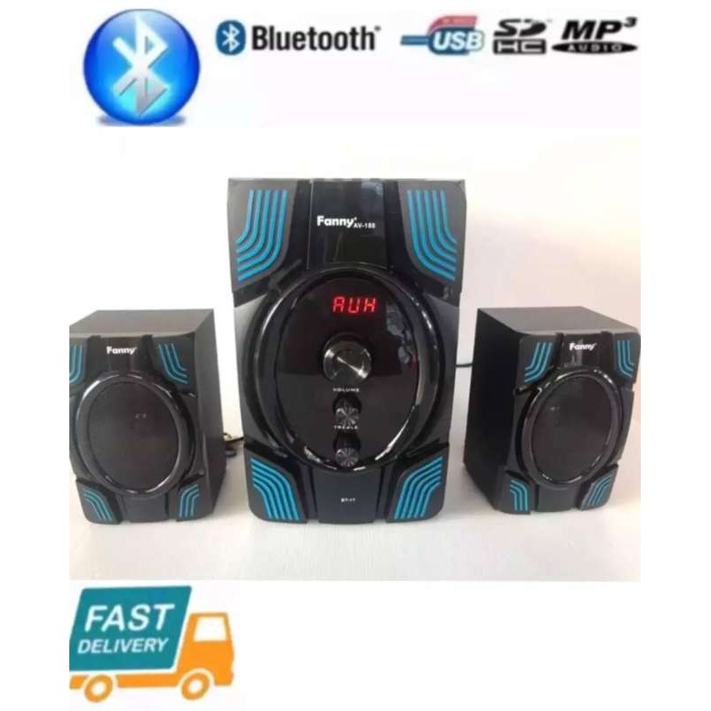 Fanny BT-17 ลำโพง 2.1 (สีดำ)