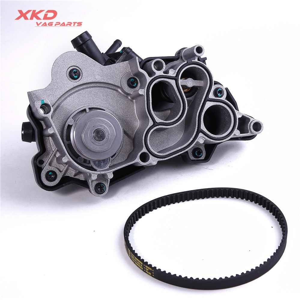 EA211 Engine Water Pump Set For Golf J-etta Beetle CC Tiguan A-udi A3 A4 Q3 1.4T  04E 121 600 AG 04E
