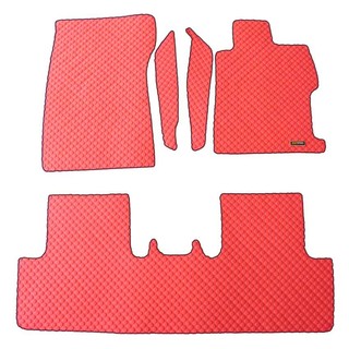 Matpro พรมปูพื้น ลายกระดุม ชุด Standard Set 5 ชิ้น สำหรับ HONDA CIVIC 2008-2012 - Red