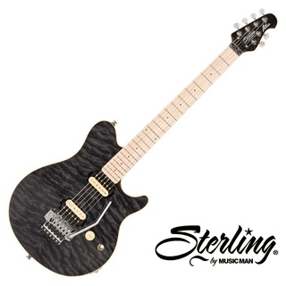 Sterling By Music Man® AX40D กีตาร์ไฟฟ้า ทรง AXIS บอดี้เบสวู้ด ไม้หน้า Quilt Maple ฟิงเกอร์บอร์ด Maple ปิ๊กอัพ DiMarzio **ประกันศูนย์ 1 ปี**