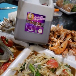 แซ่บอินเตอร์ ปลาร้าส้มตำสูตรโหน่งนัวส์ แกลอน 1 กิโล