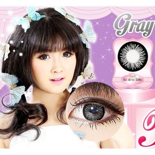 คอนแทคเลนส์ รุ่น Tiger ยี่ห้อ Sweety Plus ตาโต มีสี เทา ตาล สายตาปกติ