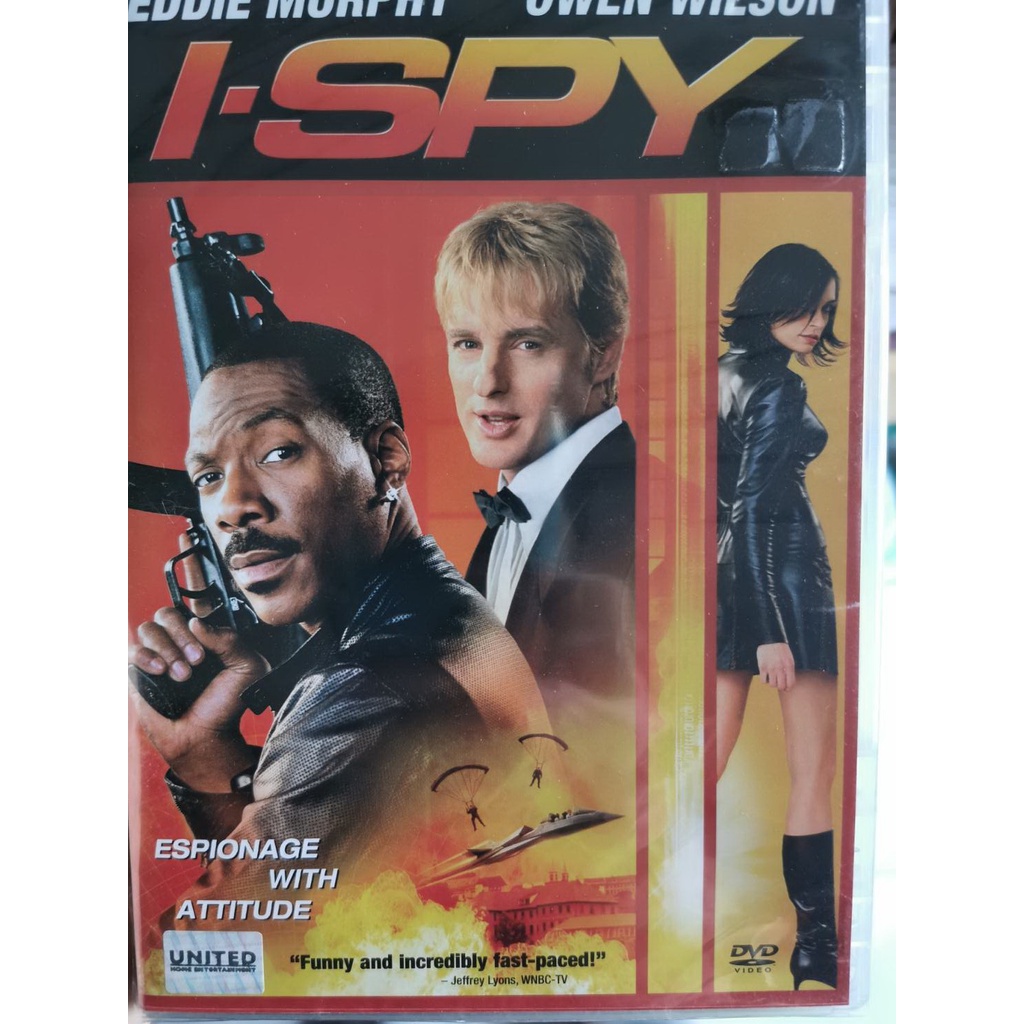 DVD : I-Spy (2002) พยัคฆ์ร้ายใต้ดิน " Eddie Murphy, Owe Wilson "