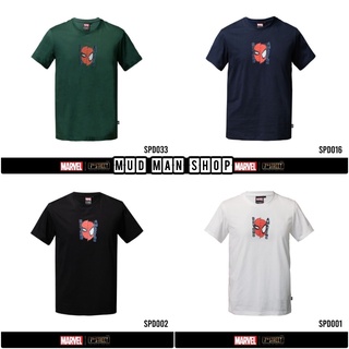 เสื้อยืดแขนสั้น MARVEL ลาย  SPIDER MAN รุ่น SPD  ลิขสิทธิ์แท้แบรนด์ 7thStreet   พร้อมส่ง