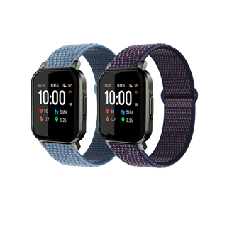 สายนาฬิกา สายผ้าไนลอน สาย ขนาด Amazfit bipbip s bip lite GTS GTR U pop Youth bip 1S BIP U Pro 20 มม.