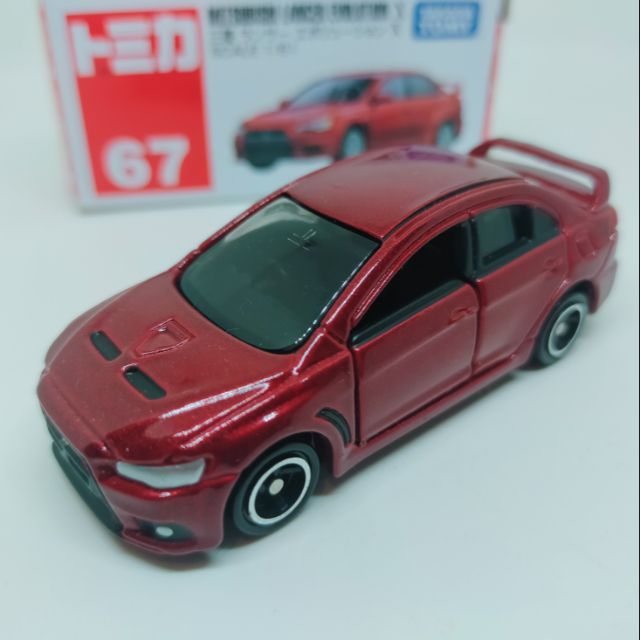 TOMICA รถเหล็ก Mitsubishi Lancer Evolution X