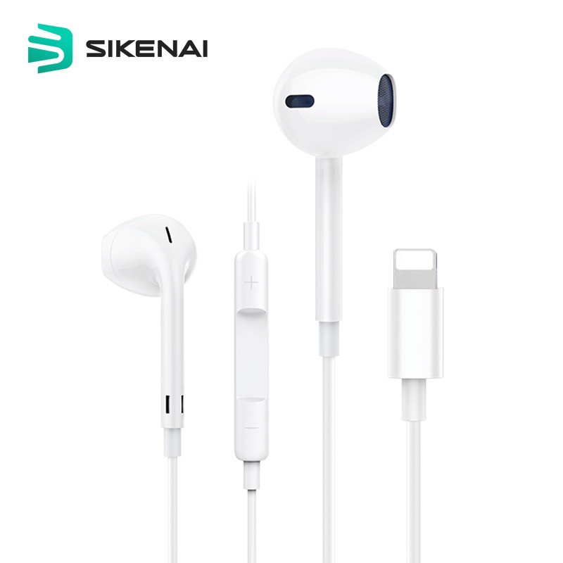 SIKENAI หูฟังสมอลทอร์ค Small talk Headset I12 หูฟังอินเอียร์ Original Direct Connection(White) เสียง