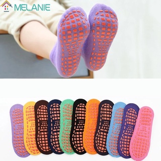 1 Pair Outdoor  Children And Adults Glue Point Anti-slip Cotton Yoga Elastic Breathable Foot Massage Socks