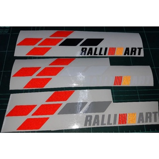 💥สติ๊กเกอร์ RALLI ART ติดข้าง💥งานตัด 💯%🚀พร้อมส่งจร้า📮📮