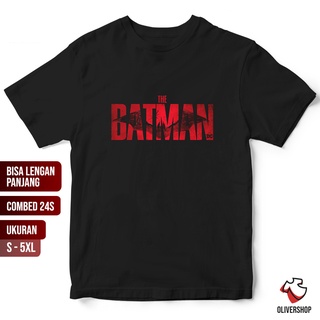 เสื้อผ้าผชเสื้อยืด พิมพ์ลายภาพยนตร์ The BATMAN BRUCE WAYNE ROBERT PATTINSON DC 24s ไซซ์ 3XL XXXL 4XL XXXL XXXL สําหรับผู