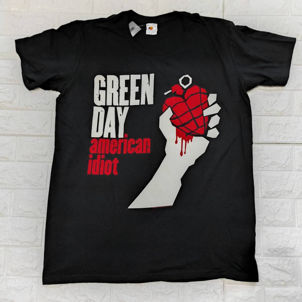 เสื้อวง Green day ลิขสิทธิ์แท้