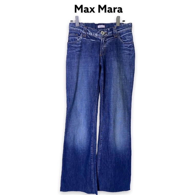 🌸 ส่งต่อ กางเกงยีนส์ แบรนด์ Max Mara แบรนด์แท้100% สวยมากค่ะ
