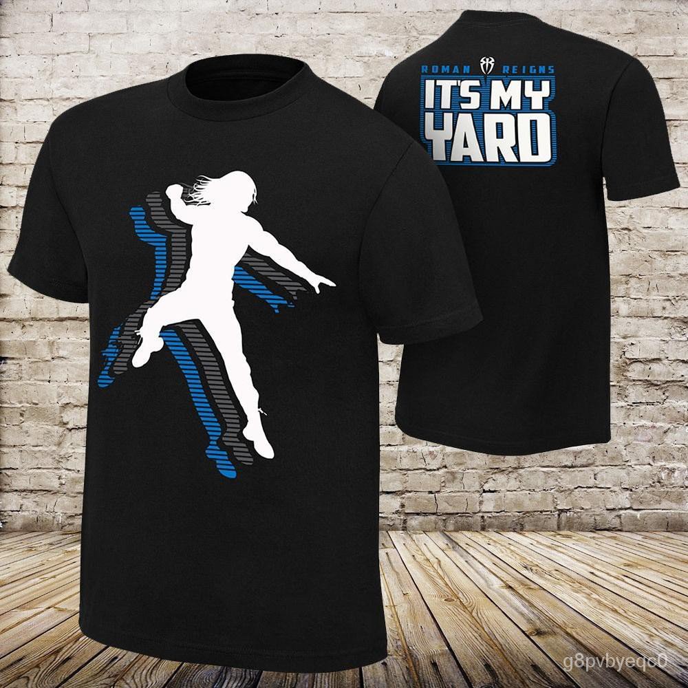 WWE Roman Reigns "It's My Yard" Men Casual Cotton T Shirts