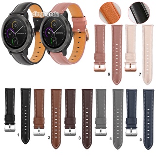 สายหนังแฟชั่นสำหรับ Garmin Vivoactive 3 Music Element Vivomove HR