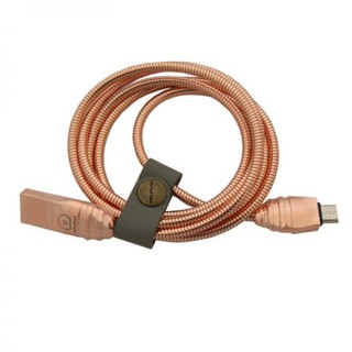 สายชาร์จและรับส่งข้อมูลData cable WUW-X10 for android V8 (Rose gold)