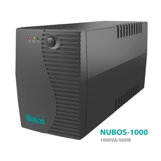 เครื่องสำรองไฟ UPS รุ่น NUBOS-1000 ขนาด 1000VA 500Watt มอก.1291-2553 รับประกัน 2 ปี