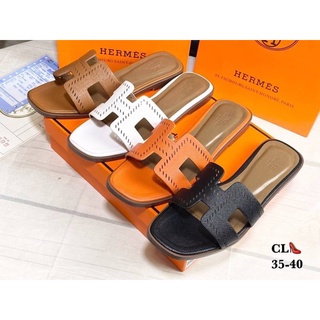 ***เชคสินค้าก่อนสั่งซื้อ***พร้อมส่งรองเท้าแตะ HERMES SANDAL งานขายดีพร้อทเสริฟ (ภาพถ่ายจากสินค้าจริง)