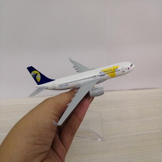 โมเดลเครื่องบิน AIRBUS A380 ทำจากเหล็ก สัดส่วน 1:400 ประตู