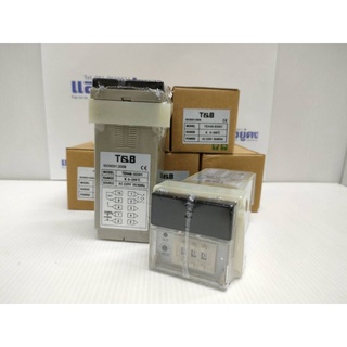 ตัวควบคุมอุณหภูมิ ยี้ห้อT&amp;B รุ่น TEH48-93301  
K 0-399°C  
AC 220v 50/60Hz