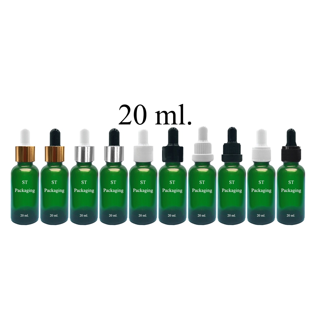 (แพ็ค100ขวด)ขวดแก้ว dropper ดรอปเปอร์ ขวดแบ่ง หัวบีบหยด ขวดเซรั่ม 5ml 10ml 15ml 20ml 30ml 50ml 100ml