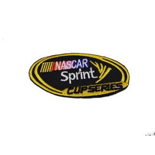 [ตัวรีด เย็บได้] NASCAR Sprint ป้ายติดเสื้อ logo Embroidered Sew Iron On Patches Badge