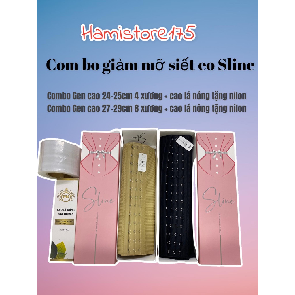 (GENUINE) COMBO Gen Sline และ Cao พร้อมห่อฟรี