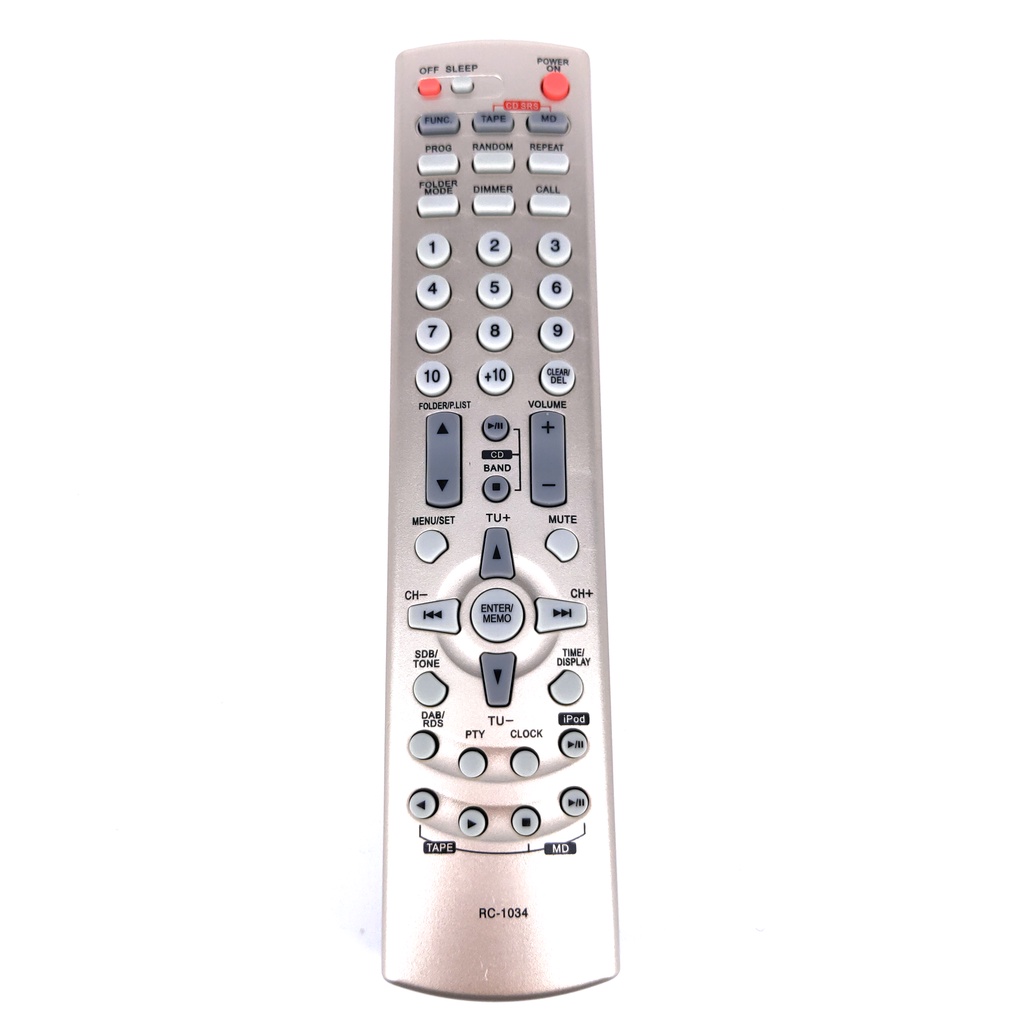 ใหม่ RC-1034 สําหรับ Denon AV Receiver รีโมทคอนโทรล RCD-M33S RCD-M33 RCD-CX1 Dra F102DAB RCD-M35DAB UD-M30 DRR-M30 DRR-M30