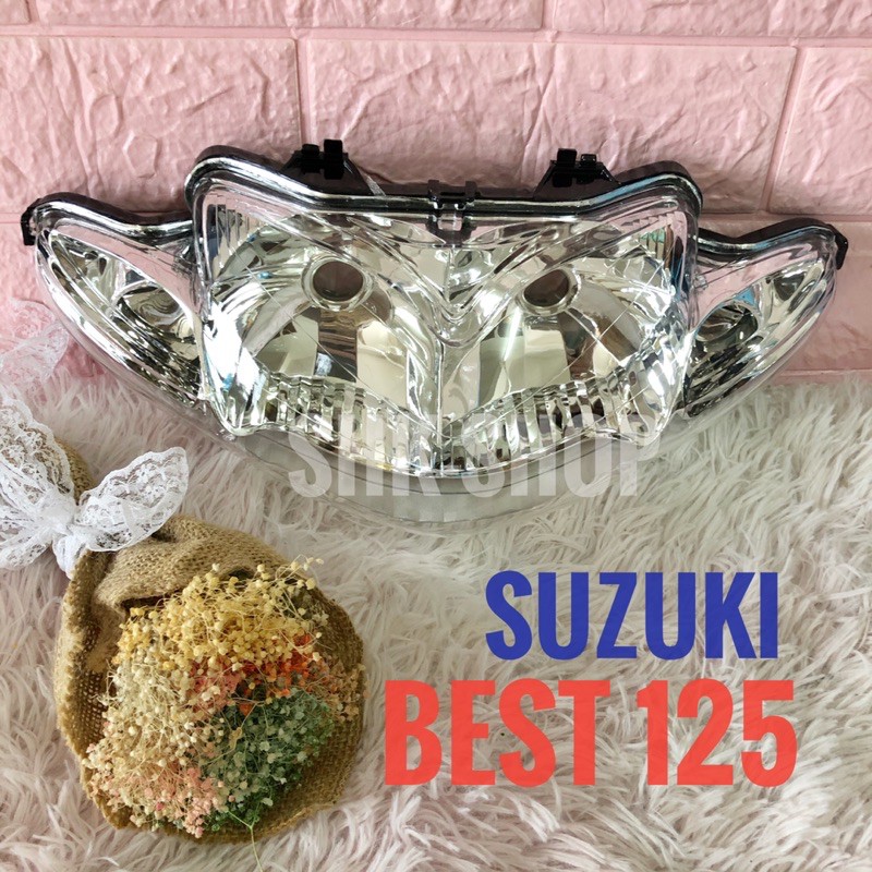(432) ชุดไฟหน้า SUZUKI BEST125 , ซูซูกิ เบส 125    ไฟหน้า มอเตอร์ไซค์
