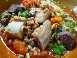 ชุดทำน้ำเงี้ยว 5-6 ที่ A 80 (น้ำเงี้ยว100กรัม,ดอกงิ้ว25กรัม,ถั่วเน่า100กรัม)