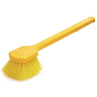 แปรงขัดหัวใยสังเคราะห์ด้ามยาว - Long Plastic Handle Utility Brush