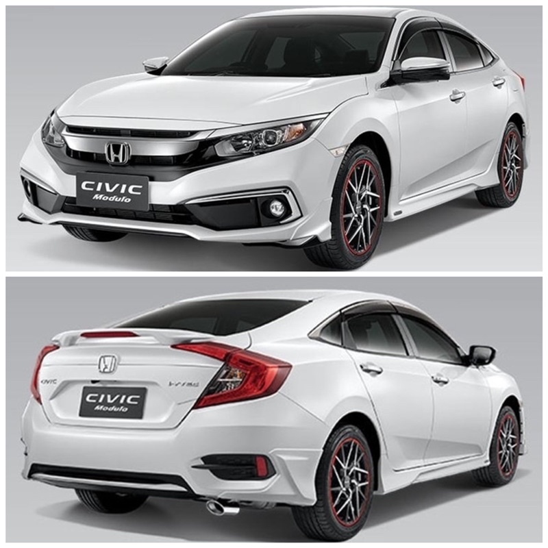 คิ้ว/กันสาดรถยนต์ ซีวิค ปี2016-2020 รุ่น4ประตู Honda Civic - รูปที่ 2