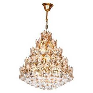 โคมไฟช่อ ไฟช่อ CARINI 52377/10P สีทอง 10 หัว โคมไฟภายใน โคมไฟและหลอดไฟ CHANDELIER CARINI 52377/10P GOLD 10 LIGHT