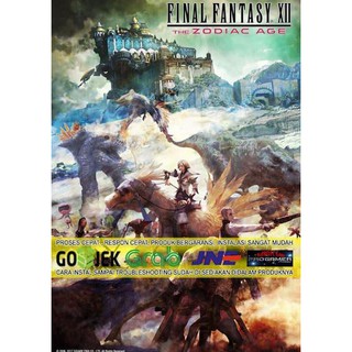 Final XII THE ZODIAC AGE CD DVD เกมแล็ปท็อปสําหรับคอมพิวเตอร์