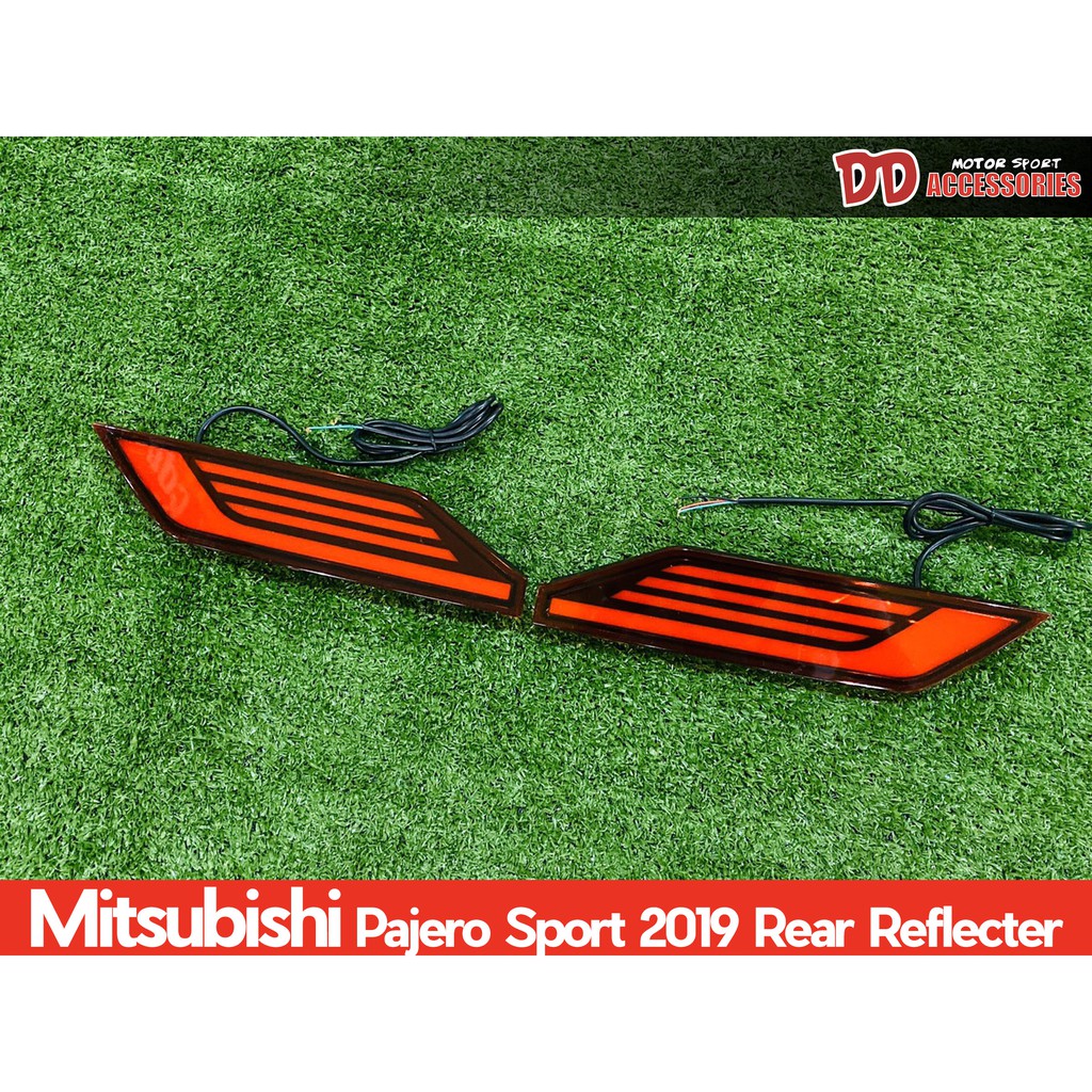 ทับทิมท้าย Pajero sport 2020 2021 2022 มีไฟ ไฟ 2 step