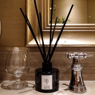 ก้านไม้หอม135ml.(Black)ใช้ได้นาน2-3เดือน​ น้ำหอมปรับอากาศ น้ำหอมในบ้าน​ Reed Diffuser น้ำหอมในบ้าน