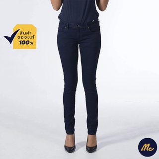 Mc JEANS กางเกงยีนส์ แม็ค แท้ ผู้หญิง กางเกงขายาว ทรงขาเดฟ สียีนส์ ทรงสวย MAD7233