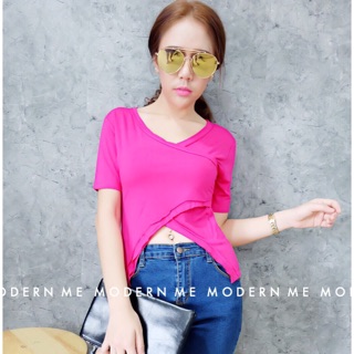 เสื้อครอป topshop คว้านหน้าอกตัวXแอบเซ็กซี่