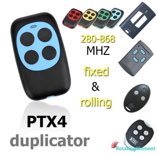 Universal รีโมทควบคุม Ptx4 Duplicator สําหรับโรงรถยนต์