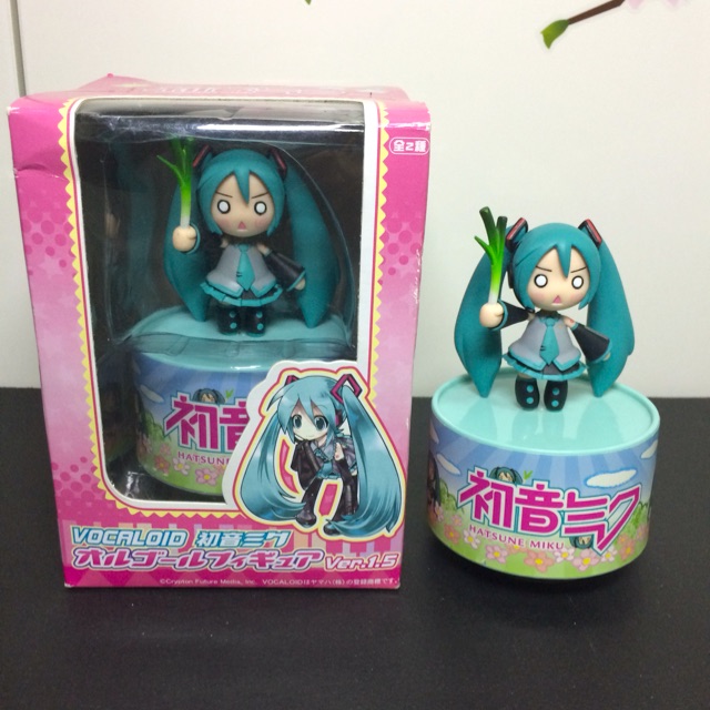 กล่องดนตรี Miku Music Box Ver.1.5 แบบ 2 ของ🇯🇵แท้ มือ 1 สูง 11 CM สินค้ามือ 1,2