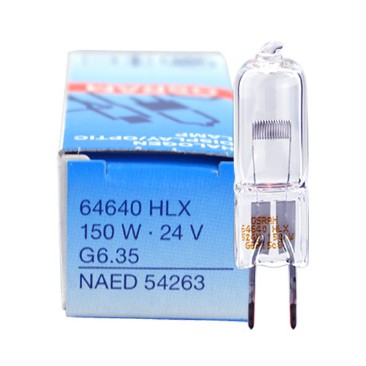 หลอดไฟ OSRAM 64640 HLX 150W 24V G6.35